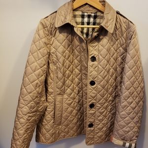 Burberry Ashurst Quilted jacket size L. Tan